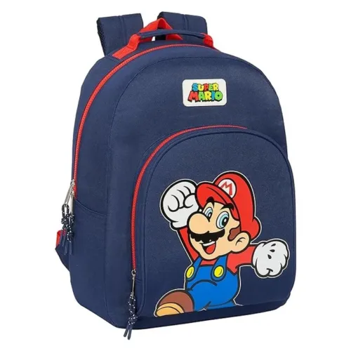Mochila infantil Super Mario World adaptable carro marino 612408305 SAFTA