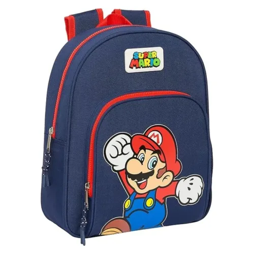 Mochila infantil Super Mario World 28cm marino 612408609 SAFTA