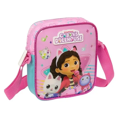 Bandolera pequeña La Casa de muñecas de Gabby rosa 612427222 SAFTA