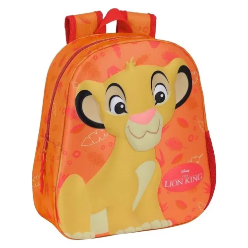 Mochila escolar Simba 3D El Rey León adaptable carro 622459890 SAFTA
