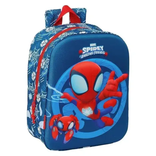 ´Mochila Spidey 3D infantil para guardería 27 cm 622453011 SAFTA