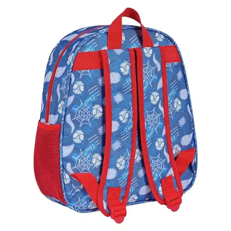 Mochila infantil adaptable carro Spidey azul y rojo 622453890 SAFTA - Imagen 2