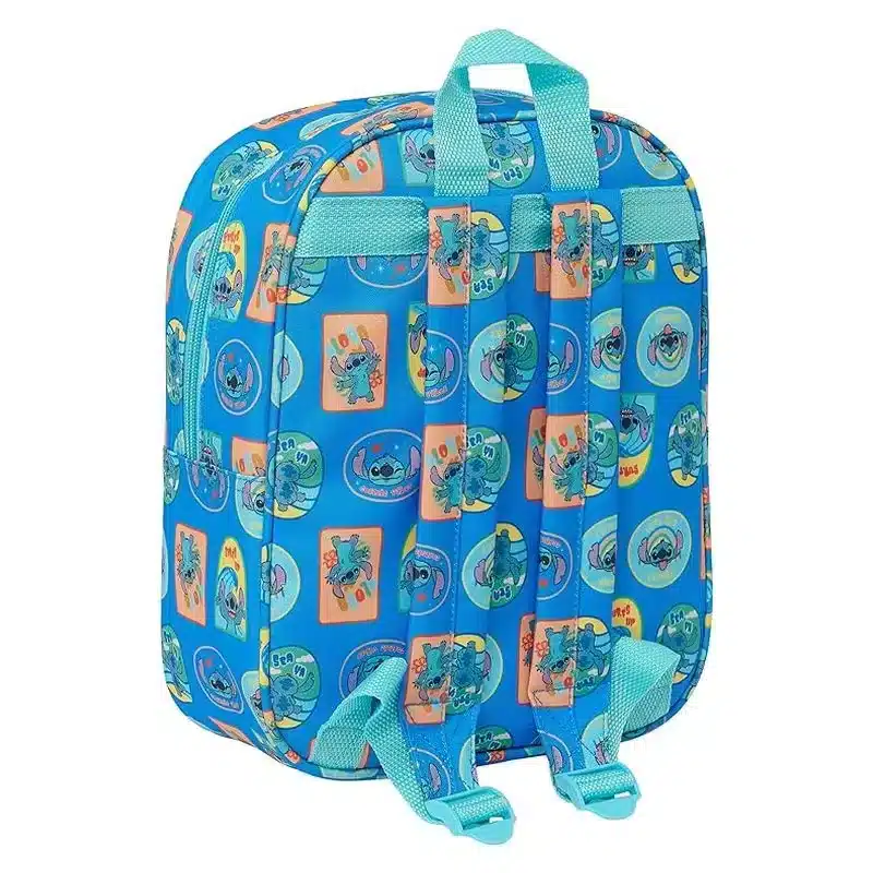 Mochila Stitch 3D para guardería 27 cm licencia Disney 622454011 SAFTA - Imagen 2