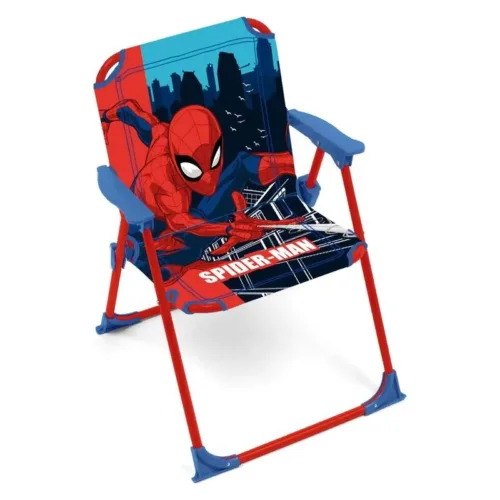 Silla Spiderman Plegable Infantil con Reposabrazos Arditex SM15948