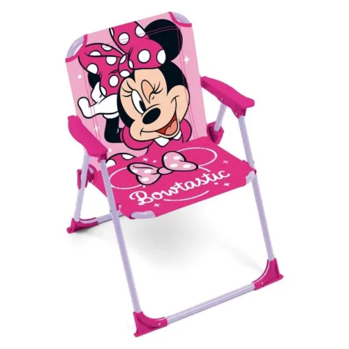 Silla Minnie Mouse Plegable Infantil con Reposabrazos Arditex WD16121