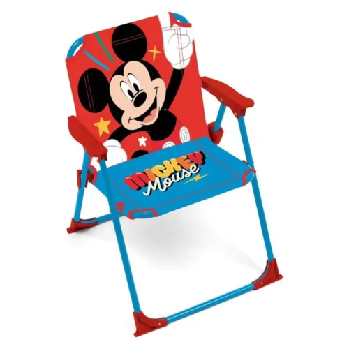 Silla Mickey Mouse Plegable Infantil con Reposabrazos Arditex WD16126