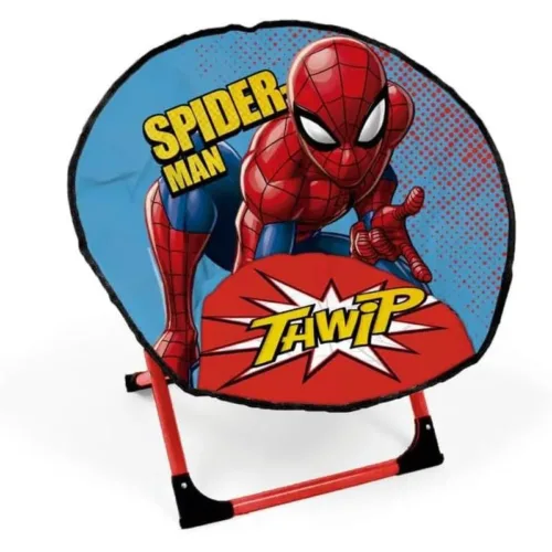Silla Redonda Pegable Infantil Spiderman Arditex SM15221