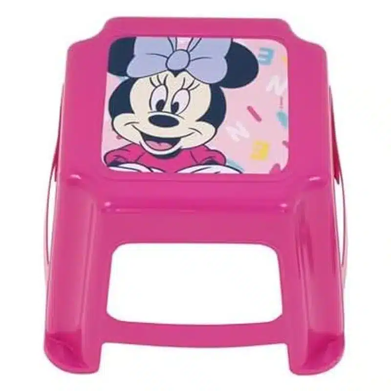 Taburete Bajo Infantl Apilable de Minnie Mouse Arditex WD14420