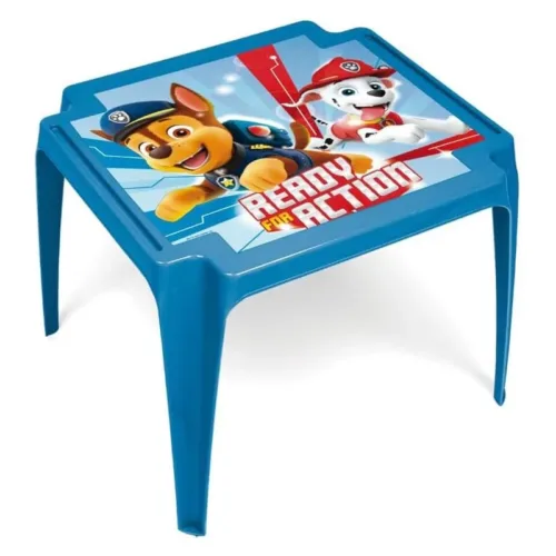 Mesa de Plástico Infantil Azul Patrulla Canina Arditex PW14457
