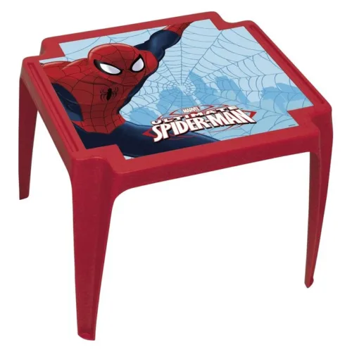 Mesa de Plástico Infantil Roja Marvel Spiderman Arditex SM7977