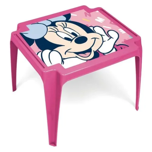 Mesa de Plástico Infantil Rosa Minnie Mouse Arditex WD14421