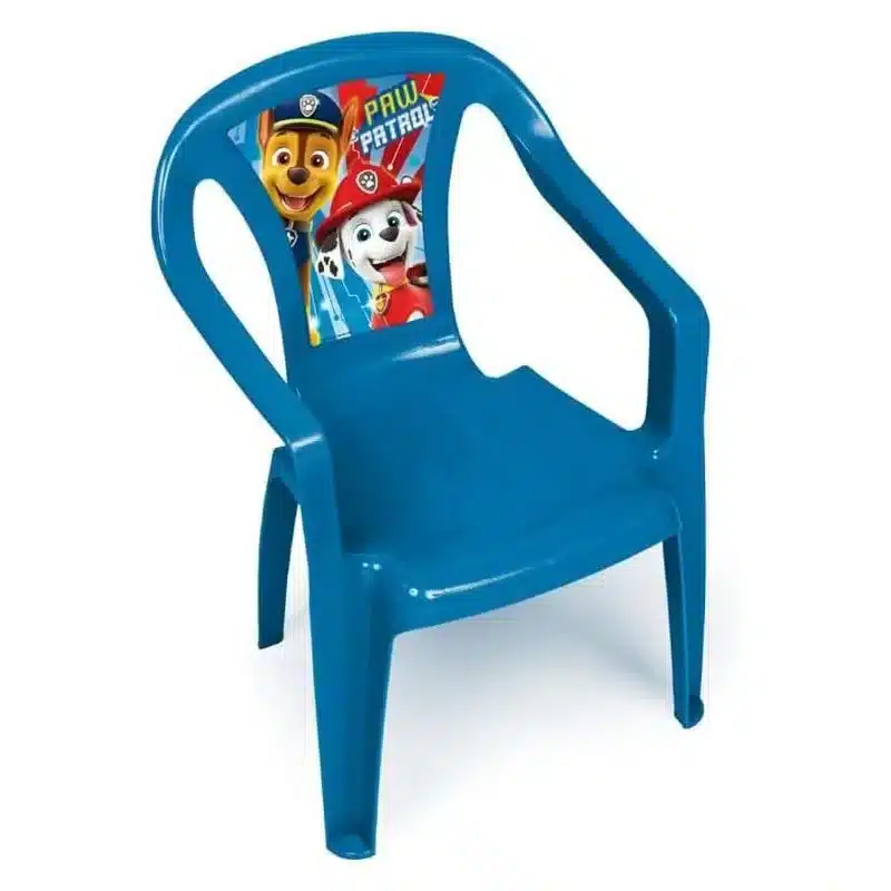 Silla de Plástico Infantil de Patrulla Canina Azul Arditex PW14458