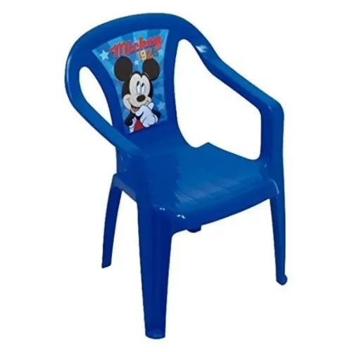 Silla de Plástico Infantil Azul Mickey Mouse Arditex WD13017