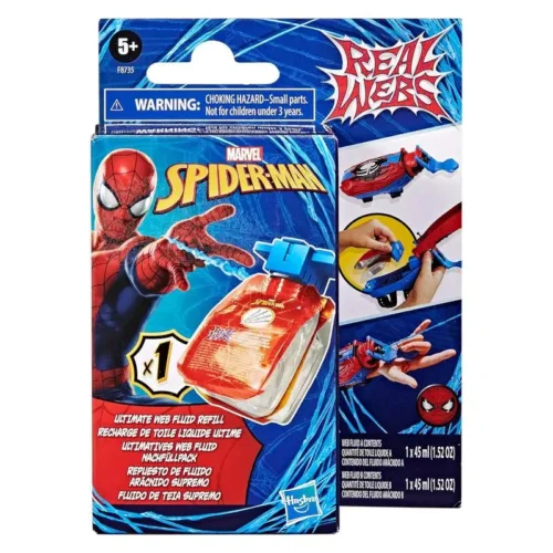 Repuesto de fluido arácnido Real Webs Ultimate F8735 HASBRO