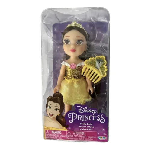 Muñeca Princesa Disney Bella con peine y accesorios 218624-BE JAKKS