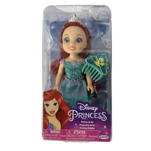 Muñeca Princesa Disney Ariel con peine y accesorios 218624-AR JAKKS