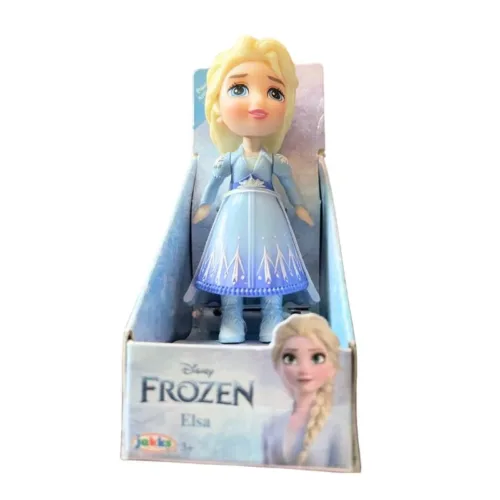 Mini muñeca Elsa Disney Frozen 2 vestido celeste nieve 212284-ELNI JAKKS