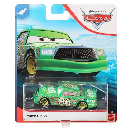 Coche Chick Hicks Metalizado Disney Cars Mattel FLM52
