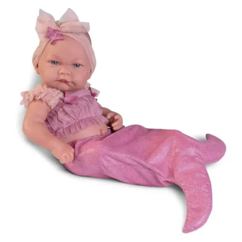 Muñeca Recién Nacida Nica Sirenita 42cm Antonio Juan 50408