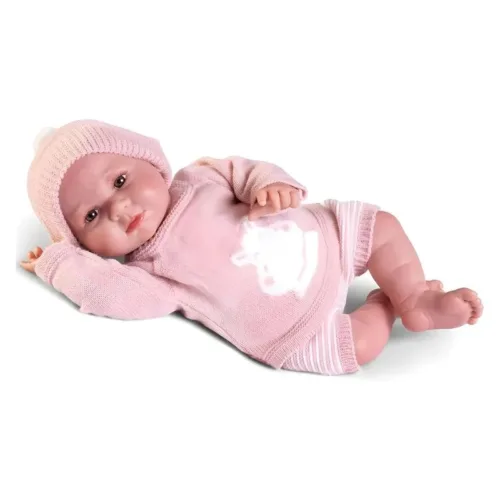 Muñeco Sweet Reborn Luca en Conjunto de Punto 42cm Antonio Juan 80324