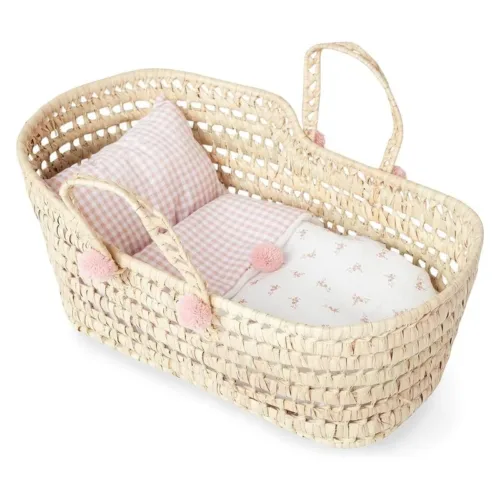 Capazo de Palma de flores y vichy Antonio Juan 92318