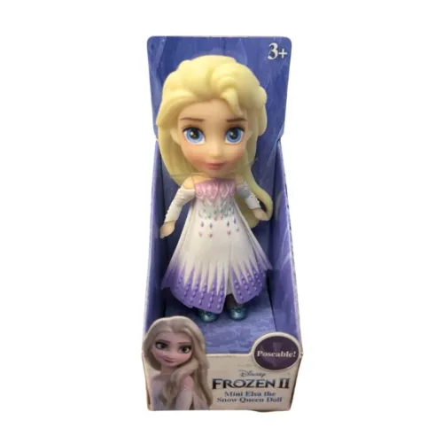 Mini muñeca Elsa Disney Frozen 2 vestido morado 212284-ELBL JAKKS