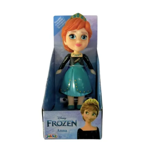 Mini muñeca Princesa Anna de Arendelle 8cm Frozen 2 227174-ANNABEIGE JAKKS