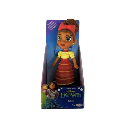 Mini muñeca Dolores Disney Princess 8cm Encanto 227174-DOLORES JAKKS