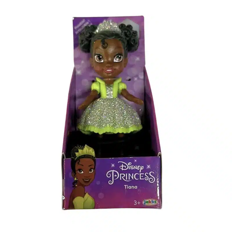 Mini muñeca Tiana Disney Princess 8cm Tiana y el sapo 227174-TIANA JAKKS