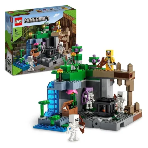 Lego Minecraft La Mazmorra del Esqueleto con Set Construcción 21189