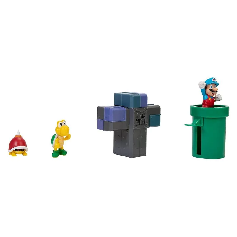 Playset Super Mario diorama subterráneo y accesorios 40426s409404 JAKKS - Imagen 2