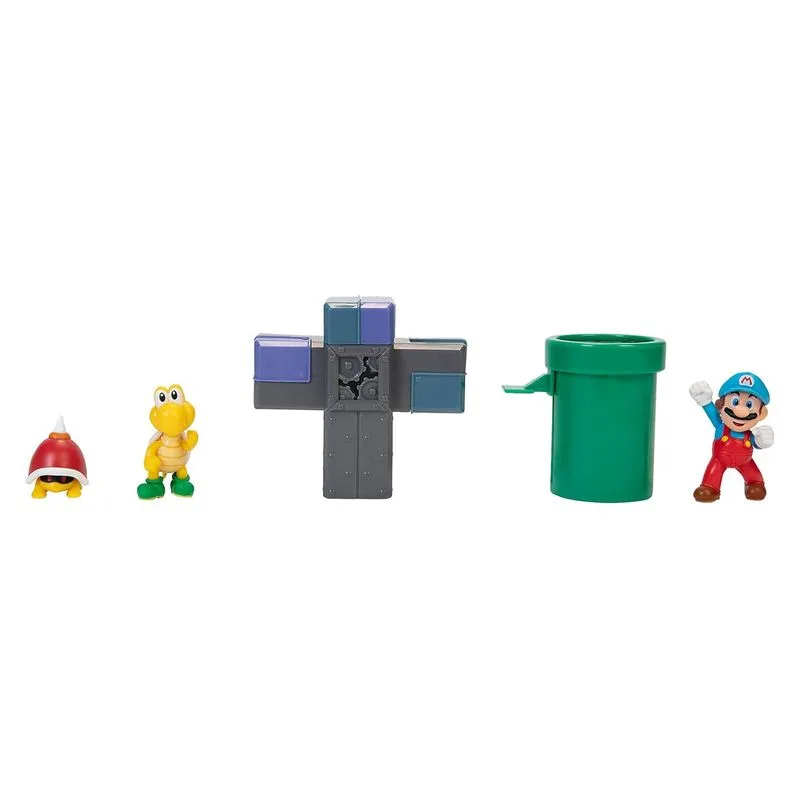 Playset Super Mario diorama subterráneo y accesorios 40426s409404 JAKKS - Imagen 3