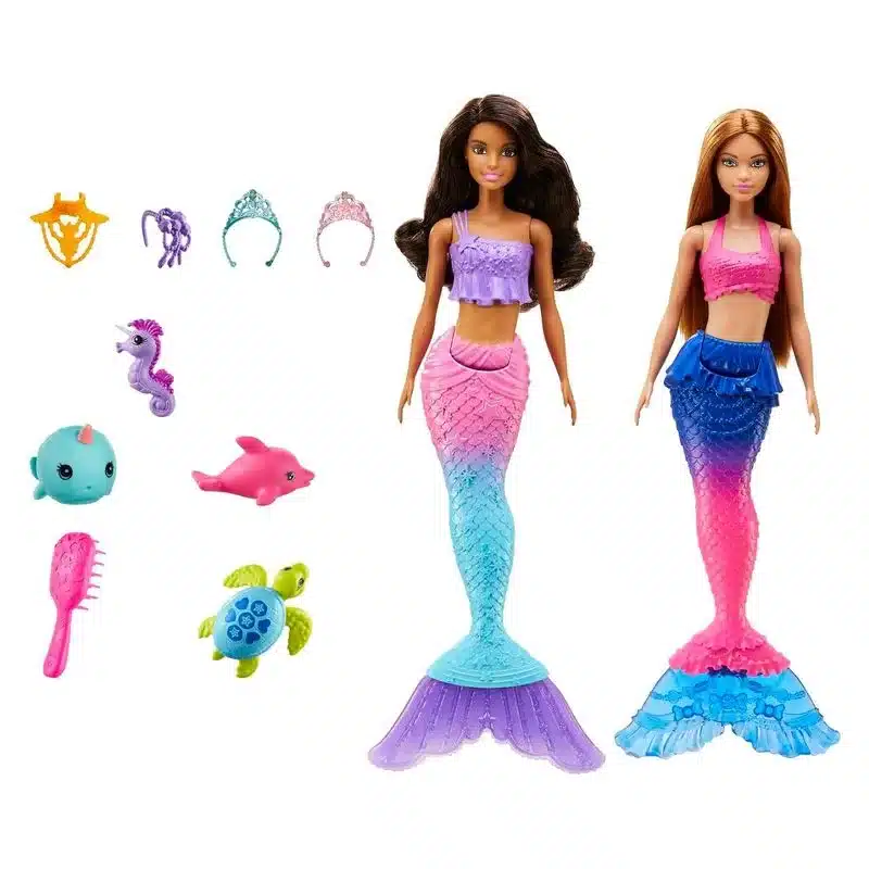 Muñecas Barbie Dreamtopia Ocean Adventure con accesorios HBW89 MATTEL