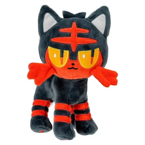 Peluche Pokémon Litten 21cm séptima generación 63225217-LITTEN Bizak