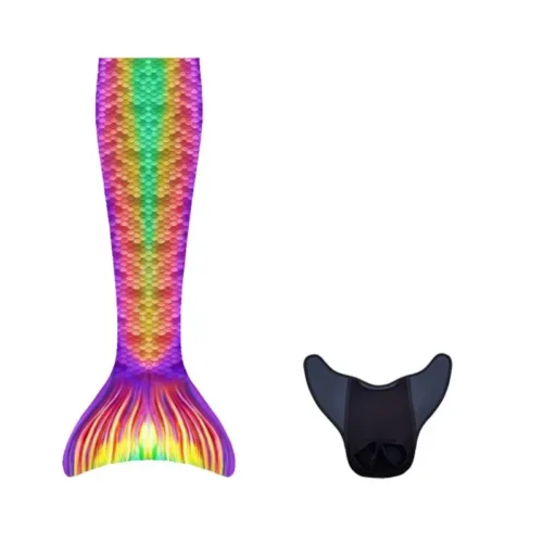 Cola de sirena Star talla S Kuaki Mermaid CJ2CN 2 piezas incluidas
