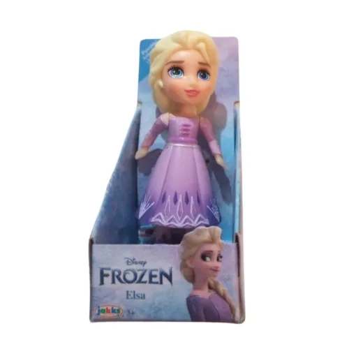 Mini muñeca Elsa Disney Frozen 2 vestido lila nieve 212284-ELSALILA JAKKS