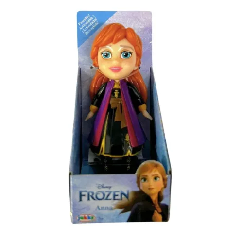 Mini muñeca Anna Disney Princess lila 8cm Frozen 2 227174-ANNABEIGE JAKKS