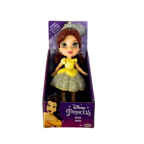 Mini muñeca Bella Disney Princess 8cm La Bella y la Bestia 227174 JAKKS