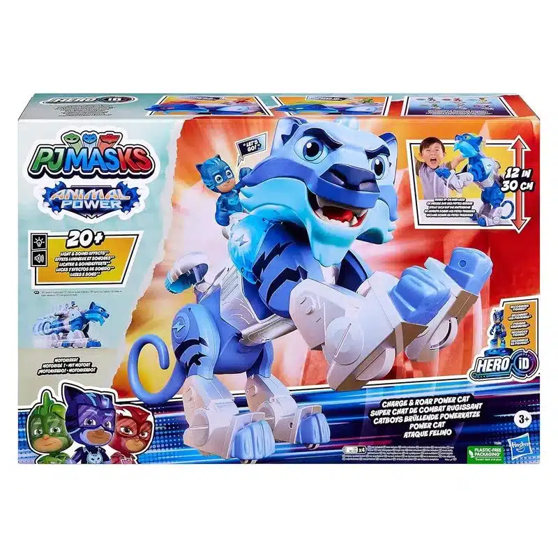 Juego De Coches De Carreras PJ Masks Gecko Vs. Ninja De La Noche - Incluye 2 Vehículos Y 2 Figuras, Para Niños +3 Años