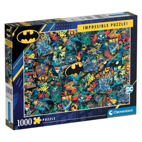 Puzzle Batman DC Comics Impossible Puzzle 1000 piezas 39575 CLEMENTONI