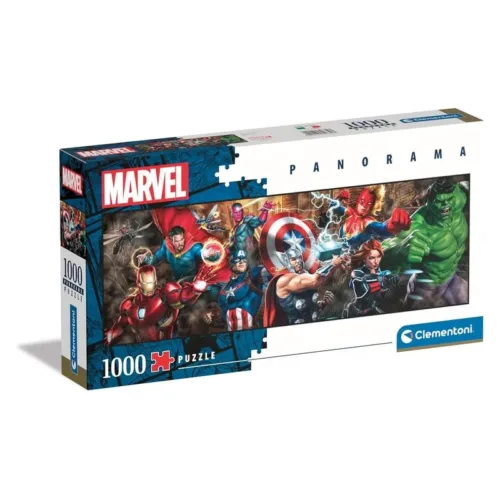 Puzzle Marvel The Avengers Collection 1000 piezas Panorama 39839 CLEMENTONI