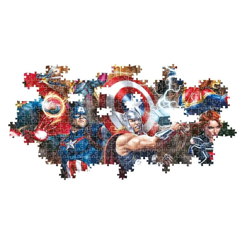 Puzzle Marvel The Avengers Collection 1000 piezas Panorama 39839 CLEMENTONI - Imagen 3