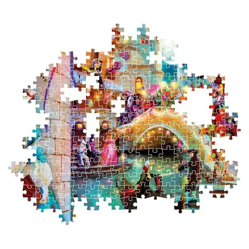 Puzzle 1000 piezas Alta resolución Carnaval de Venecia 39827 CLEMENTONI - Imagen 3