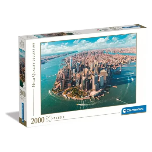 Puzzle 2000 piezas Lower Manhattan New York 32080 CLEMENTONI
