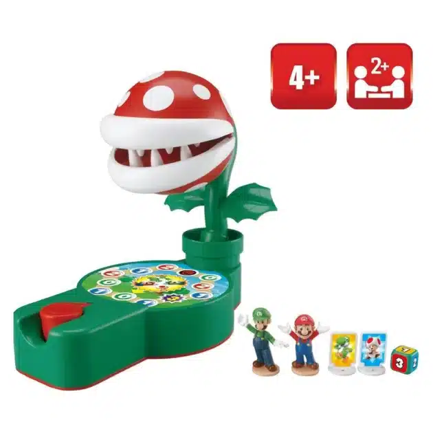 Super Mario Planta Piraña escape juego de mesa infantil oficial 7357 EPOCH