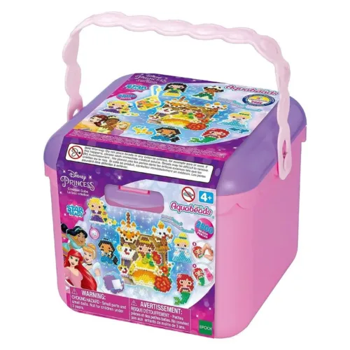 Aquabeads cubo princesas disney creatividad star beads 31773 EPOCH
