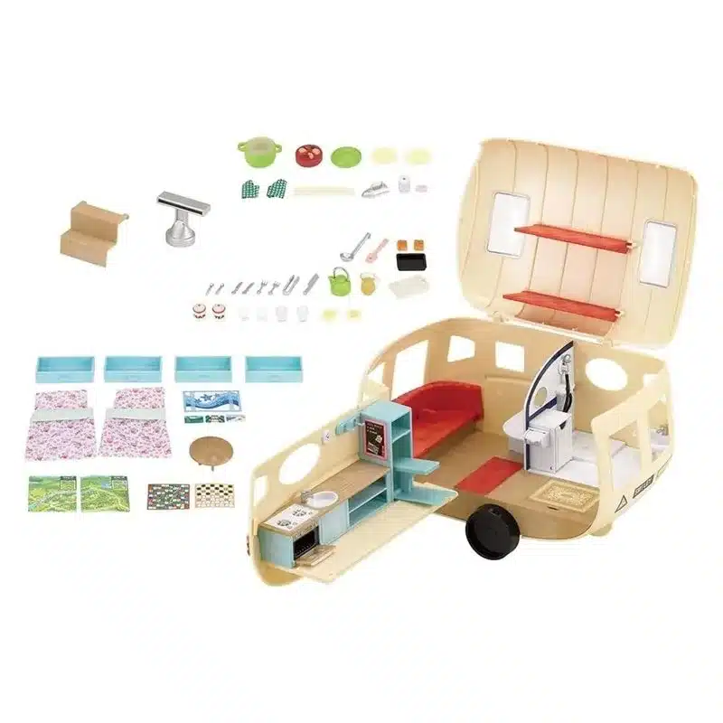 La Caravana Sylvanian Families con accesorios no incluye figuras 5045 EPOCH - Imagen 2