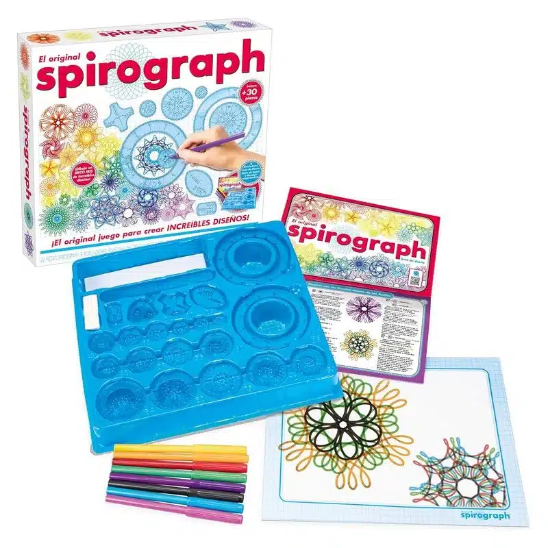 Kit dibujo y manualidades Spirograph con 30 piezas 80979 WORLD BRANDS - Imagen 2
