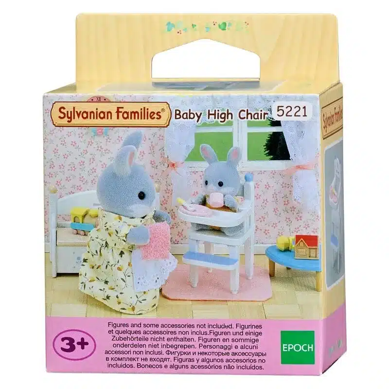 Set de trona bebé de Sylvanian Families no incluye figuras 5221 EPOCH - Imagen 2