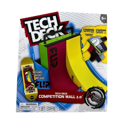 Pista Tech Deck Competition Wall 2,0 Finger Skate Flip 6066508-CWALL